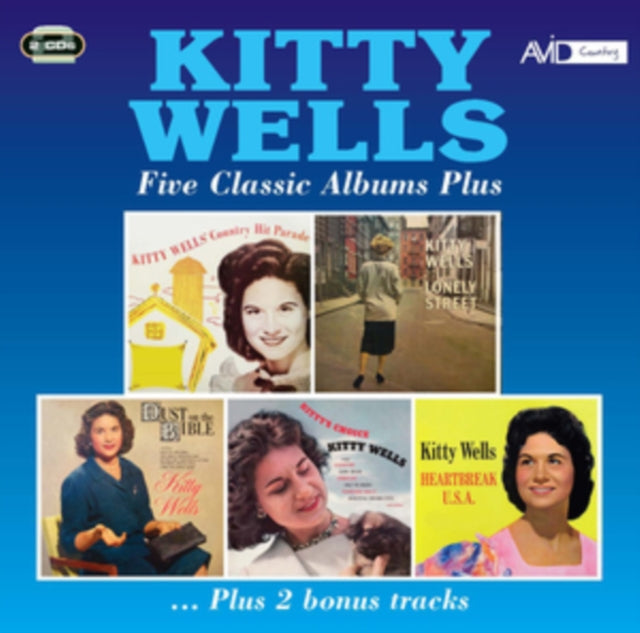 Kitty Wells - Five Classic Albums Plus [CD / Album]