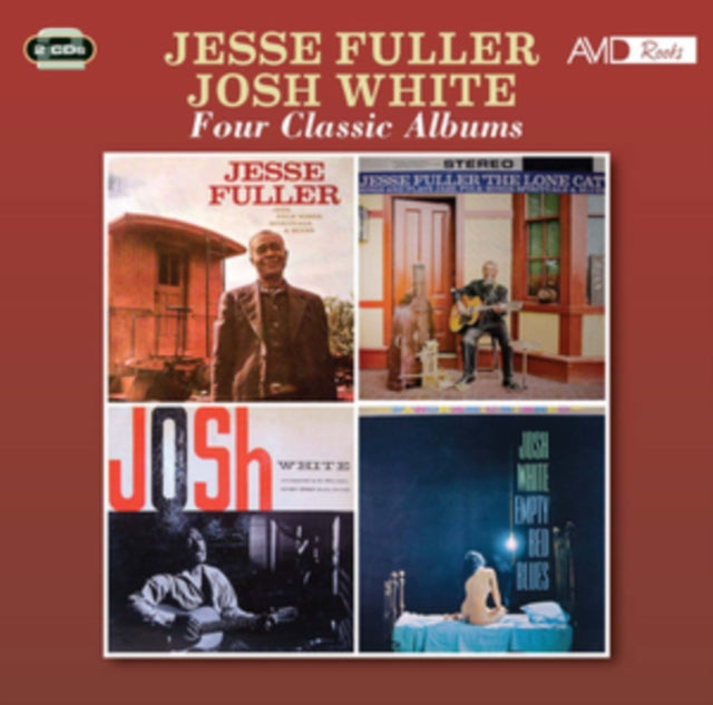 Jesse Fuller & Josh White - Four Classic Albums [CD / Album]