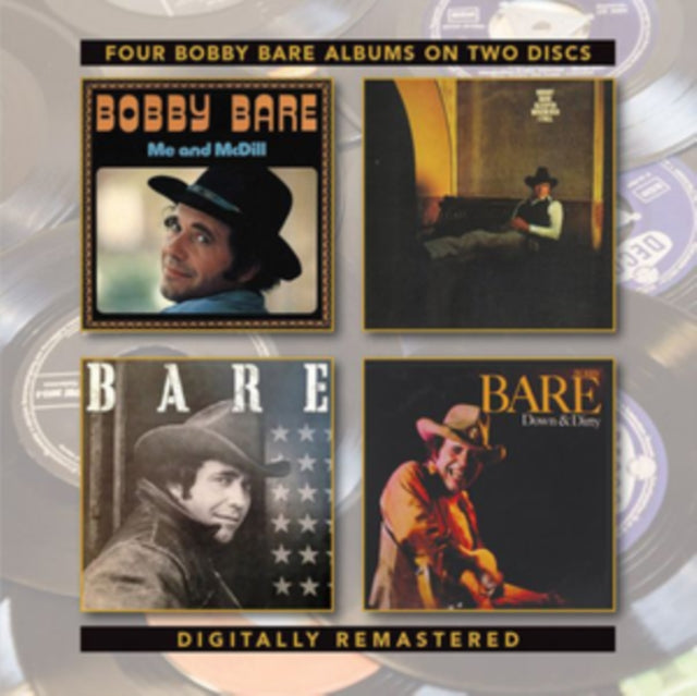 Bobby Bare - Me and McDill/Sleeper Wherever I Fall/Bare/Down and Dirty [CD / Album]