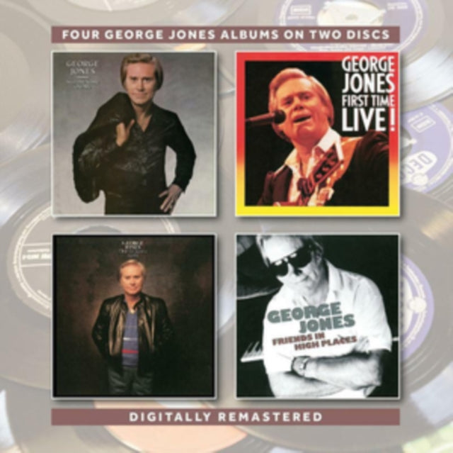 George Jones - Still the Same Old Me/First Time Live!/One Woman Man/Friends... [CD / Album]
