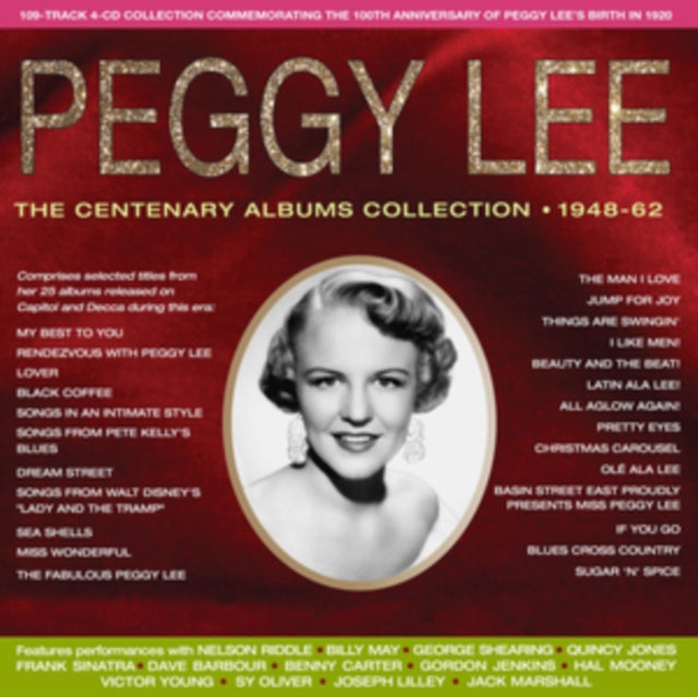 Peggy Lee - The Centenary Singles Collection 1948-62 [CD / Album]