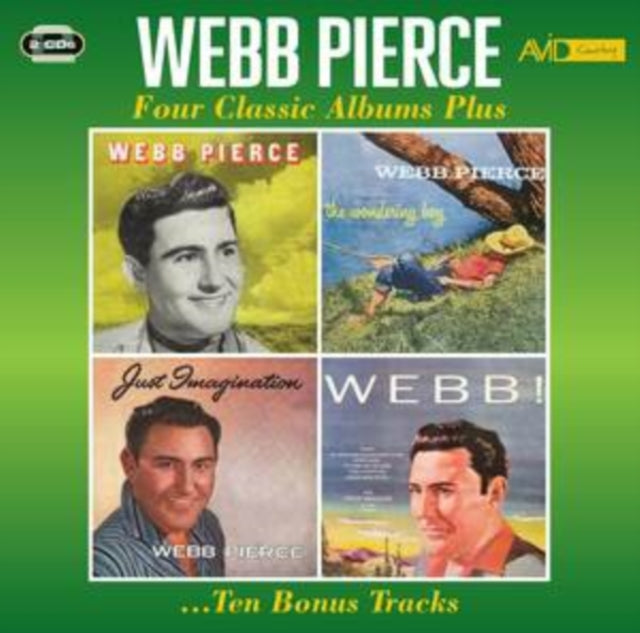 Webb Pierce - Four Classic Albums Plus [CD / Album]