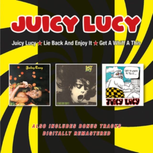 Juicy Lucy - Juicy Lucy/Lie Back and Enjoy It/Get a Whiff a This [CD / Album]