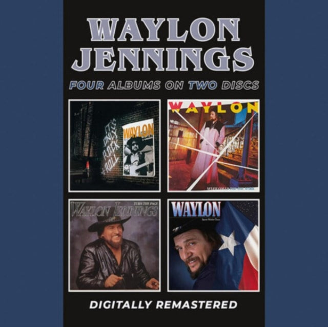 Waylon Jennings - It's Only Rock & Roll/Never Could Toe the Mark/Turn the Page/... [CD / Album]