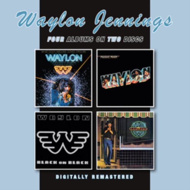 Waylon Jennings - What Goes Around Comes Around/Music Man/Black On Black/Waylon [CD / Album]
