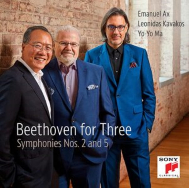 Beethoven for Three: Symphonies Nos. 2 and 5 [CD / Album]