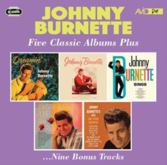 Johnny Burnette - Five Classic Albums Plus [CD / Album]