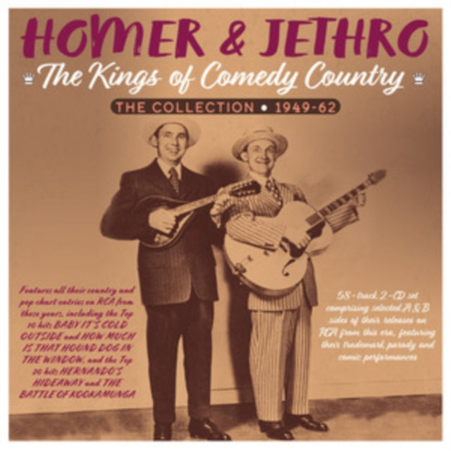 Homer & Jethro - The Kings of Comedy Country [CD / Album]