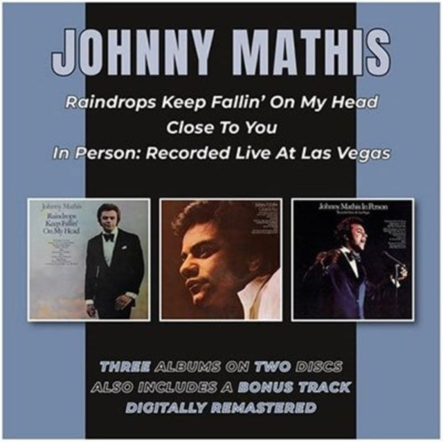Johnny Mathis - Raindrops Keep Fallin' On My Head/Close to You/In Person [CD / Album]