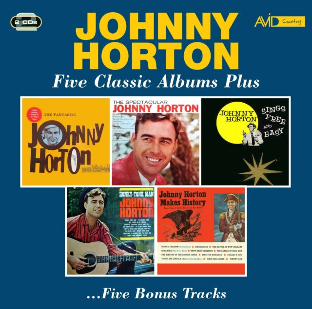 Johnny Horton - Five Classic Albums Plus [CD / Album]
