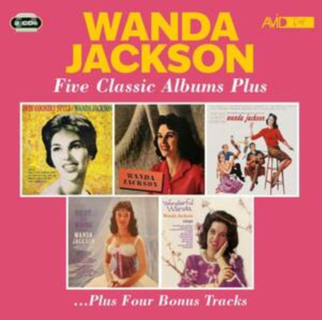 Wanda Jackson - Five Classic Albums Plus [CD / Album]