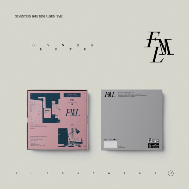 SEVENTEEN - SEVENTEEN 10th Mini Album 'FML' (Faded Mono Life) [CD / Album]