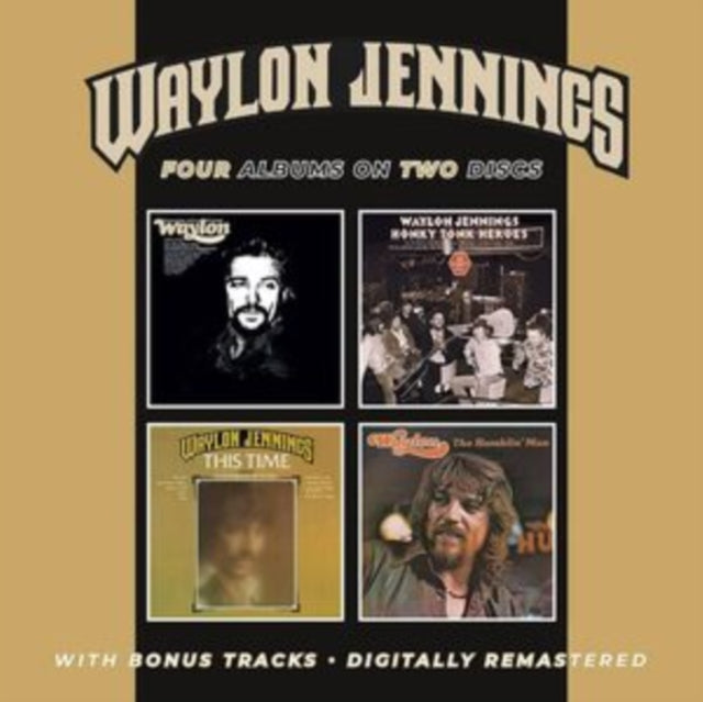Waylon Jennings - Lonesome, On'ry & Mean/Honky Tonk Heroes/This Time/à [CD / Album]