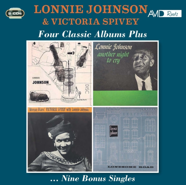 Lonnie Johnson with Victoria Spivey - Four Classic Albums Plus [CD / Album]