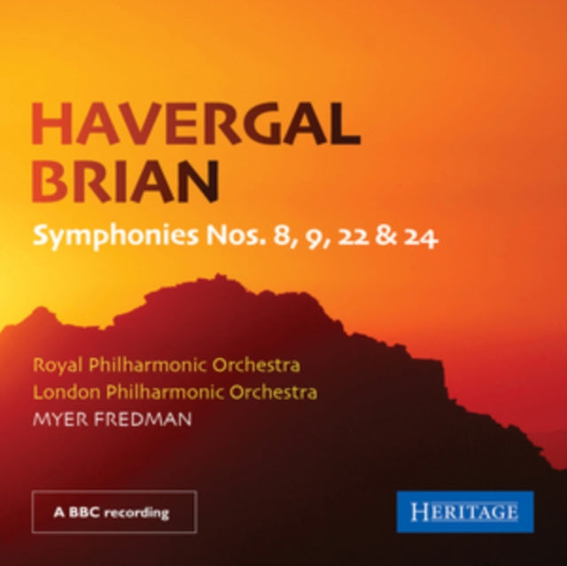 Havergal Brian: Symphonies Nos. 8, 9, 22 & 24 [CD / Album]