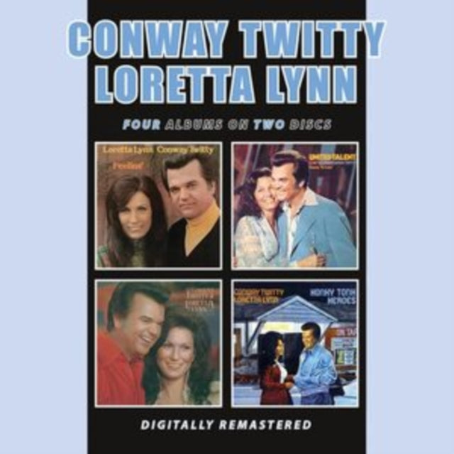 Conway Twitty & Loretta Lynn - Feelins'/United Talent/Dynamic Duo/Honky Tonk Heroes [CD / Album]