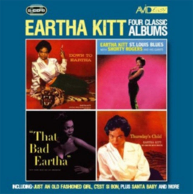 Eartha Kitt - Four Classic Albums [CD / Album]
