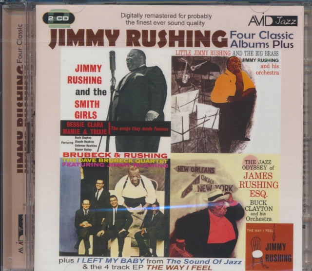 Jimmy Rushing - Four Classic Albums Plus [CD / Album]