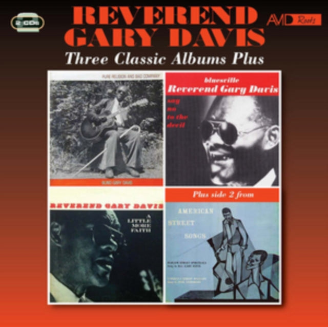 Reverend Gary Davis - Three Classic Albums Plus [CD / Album]
