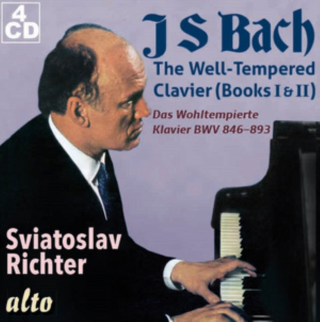 J.S. Bach: The Well-tempered Clavier (Books I&II) [CD / Album]