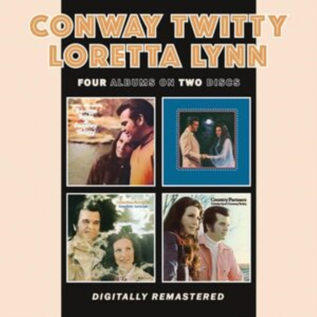 Conway Twitty & Loretta Lynn - We Only Make Believe/Lead Me On/Louisiana Woman-Mississippi... [CD / Album]