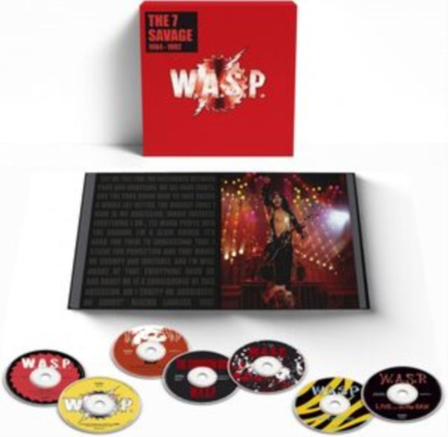 W.A.S.P. - The 7 Savage [CD / Box Set]
