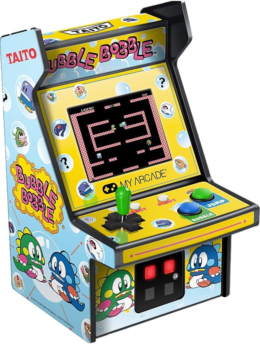 My Arcade Bubble Bobble Mini Arcade Machine