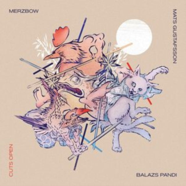 Merzbow/Mats Gustafsson/Balazs Pandi - Cuts Open [CD / Album]