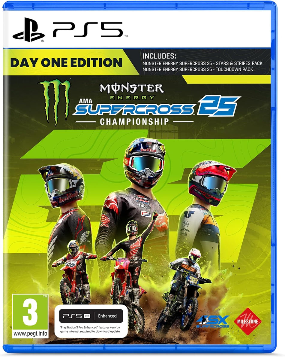 Monster Energy Supercross 25 – The Official Videogame (PS5)