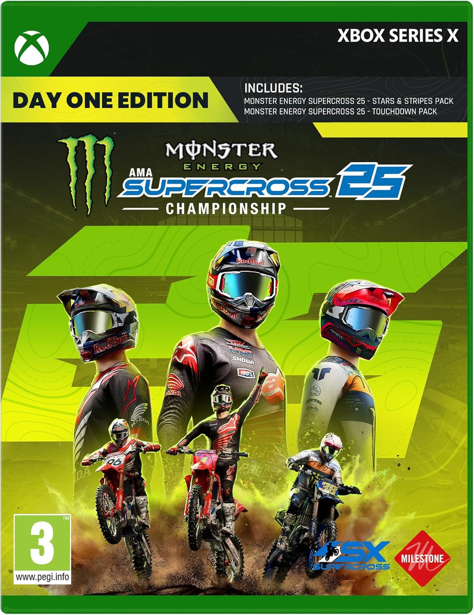 Monster Energy Supercross 25 – The Official Videogame (Xbox Series X)