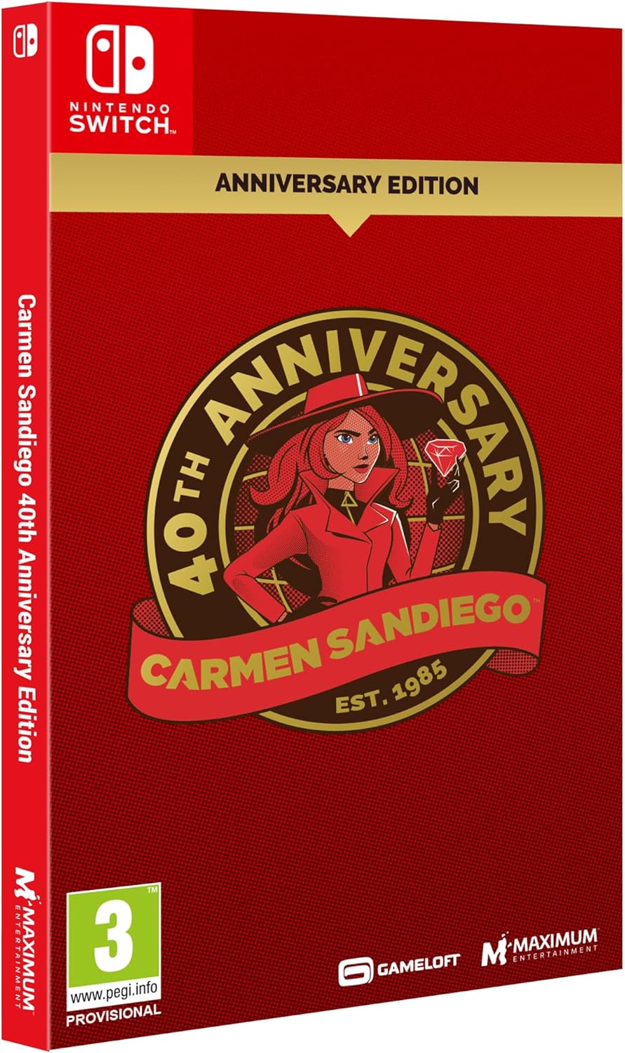 Carmen Sandiego 40th Anniversary Edition (Nintendo Switch)