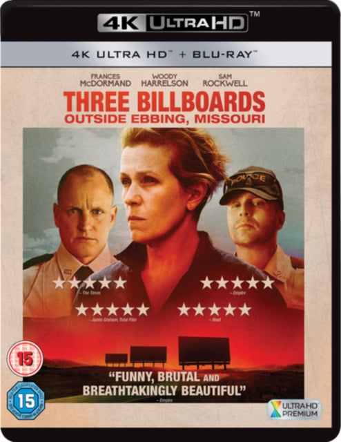 Three Billboards Outside Ebbing, Missouri [Blu-ray / 4K Ultra HD + Blu-ray]