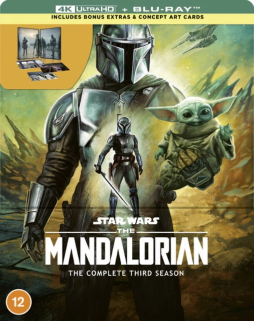 The Mandalorian: The Complete Third Season [Blu-ray / 4K Ultra HD + Blu-ray (Steelbook)]