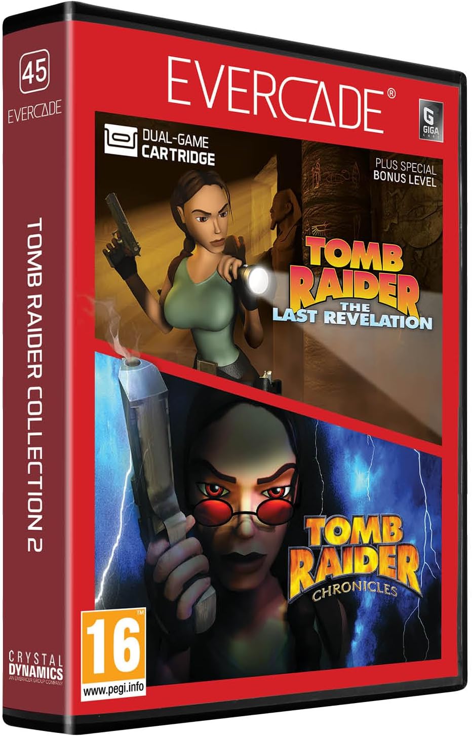 Evercade Tomb Raider Collection 2 Cartridge 45