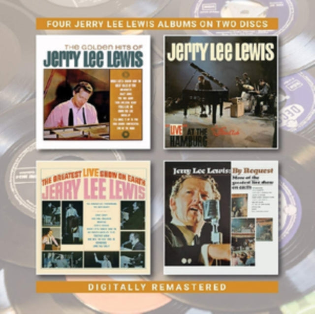 Jerry Lee Lewis - Four Jerry Lee Lewis Albums On Two Discs [CD / Album]