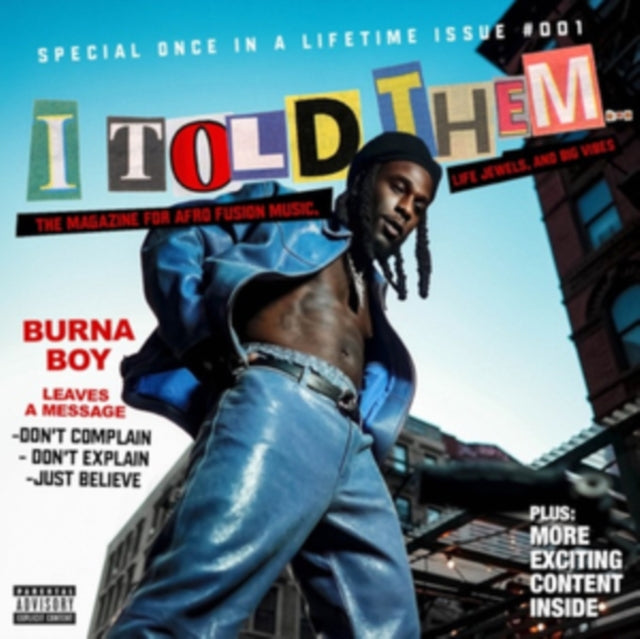 Burna Boy - I Told Them... [CD / Album]