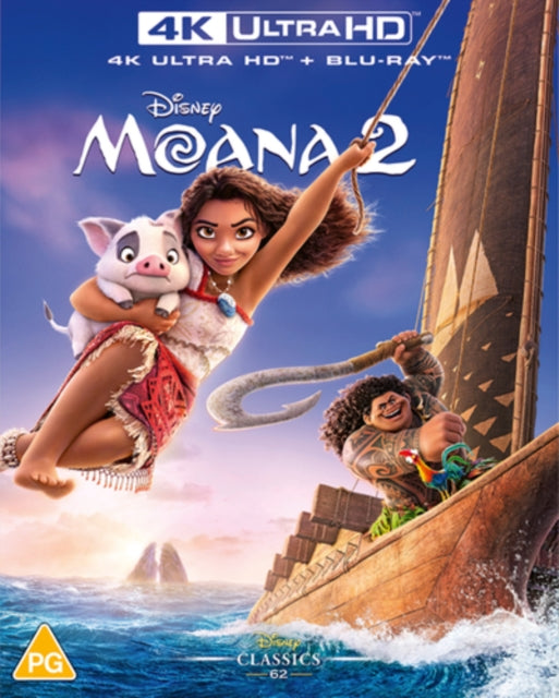 Moana 2 [Blu-ray / 4K Ultra HD + Blu-ray]