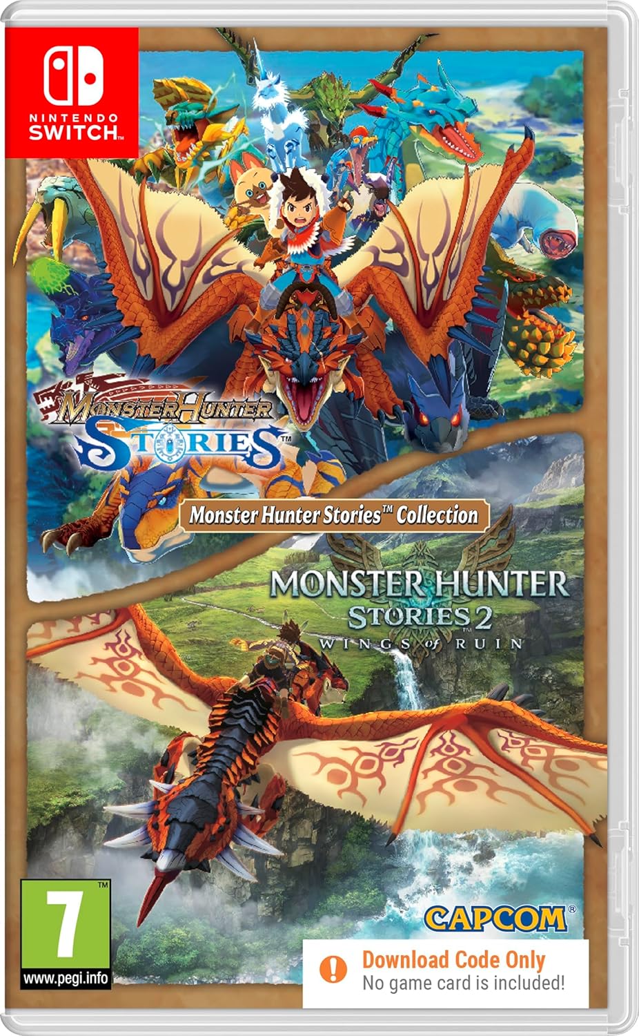 Monster Hunter Stories Collection [Code in Box] (Nintendo Switch)