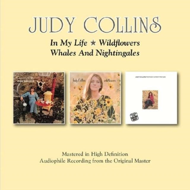 Judy Collins - In My Life/Wildflowers/Whales and Nightingales [CD / Album]