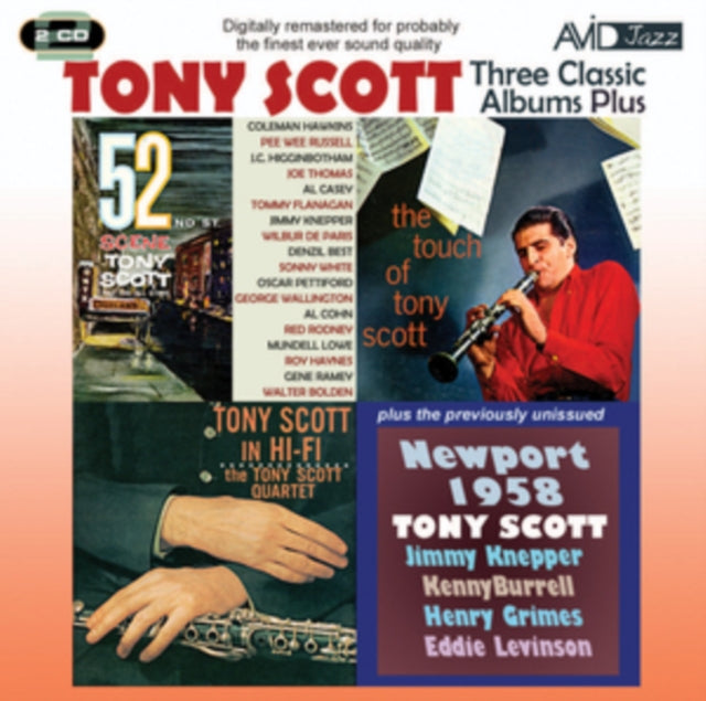 Tony Scott - Three Classic Albums Plus [CD / Album]