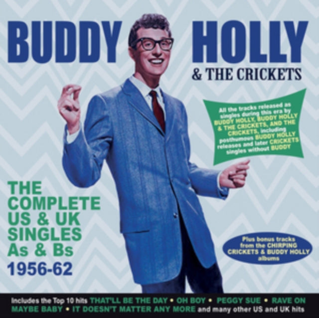 Buddy Holly and The Crickets - The Complete US & UK Singles As & Bs 1956-62 [CD / Album]