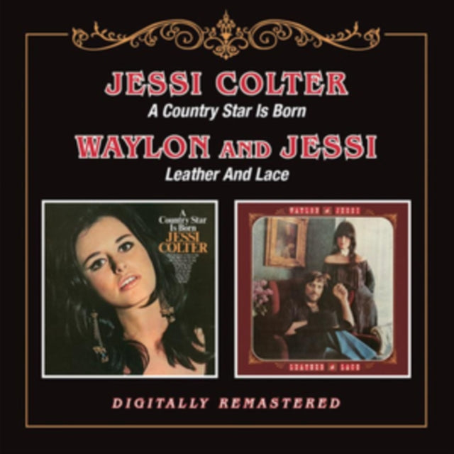 Jessi Colter - A Country Star Is Born/Leather and Lace [CD / Album]