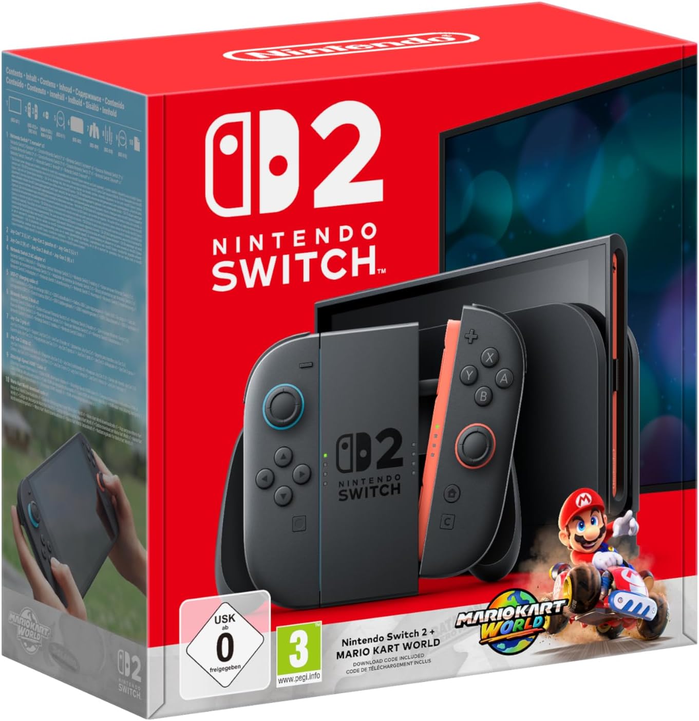Nintendo Switch 2 Console + Mario Kart World – Hit