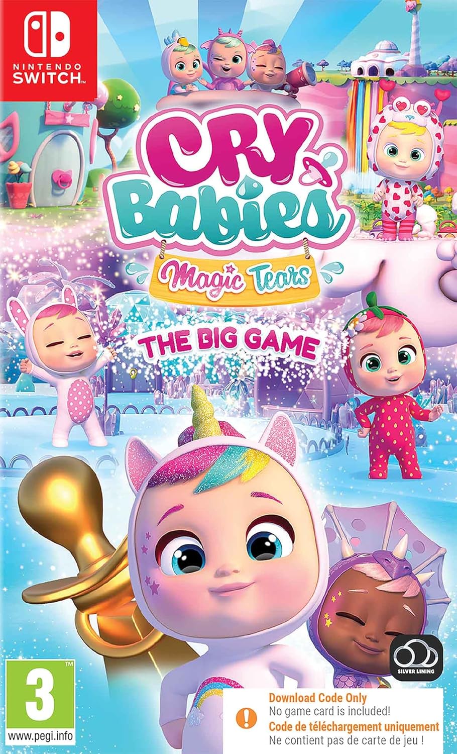 Cry Babies Magic Tears: The Big Game (Code in Box) (Nintendo Switch)