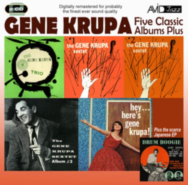 Gene Krupa - Five Classic Albums Plus [CD / Album]