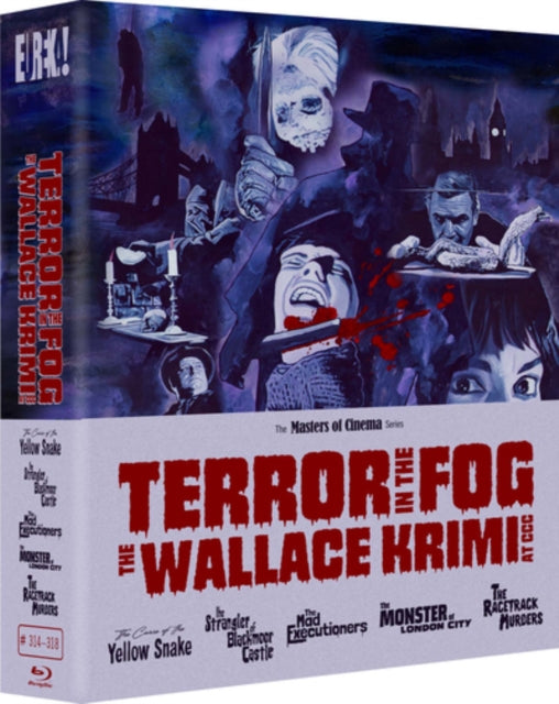 Terror in the Fog: The Wallace Krimi at CCC - Masters of Cinema [Blu-ray / Box Set with Book (Restored Limited Edition)]