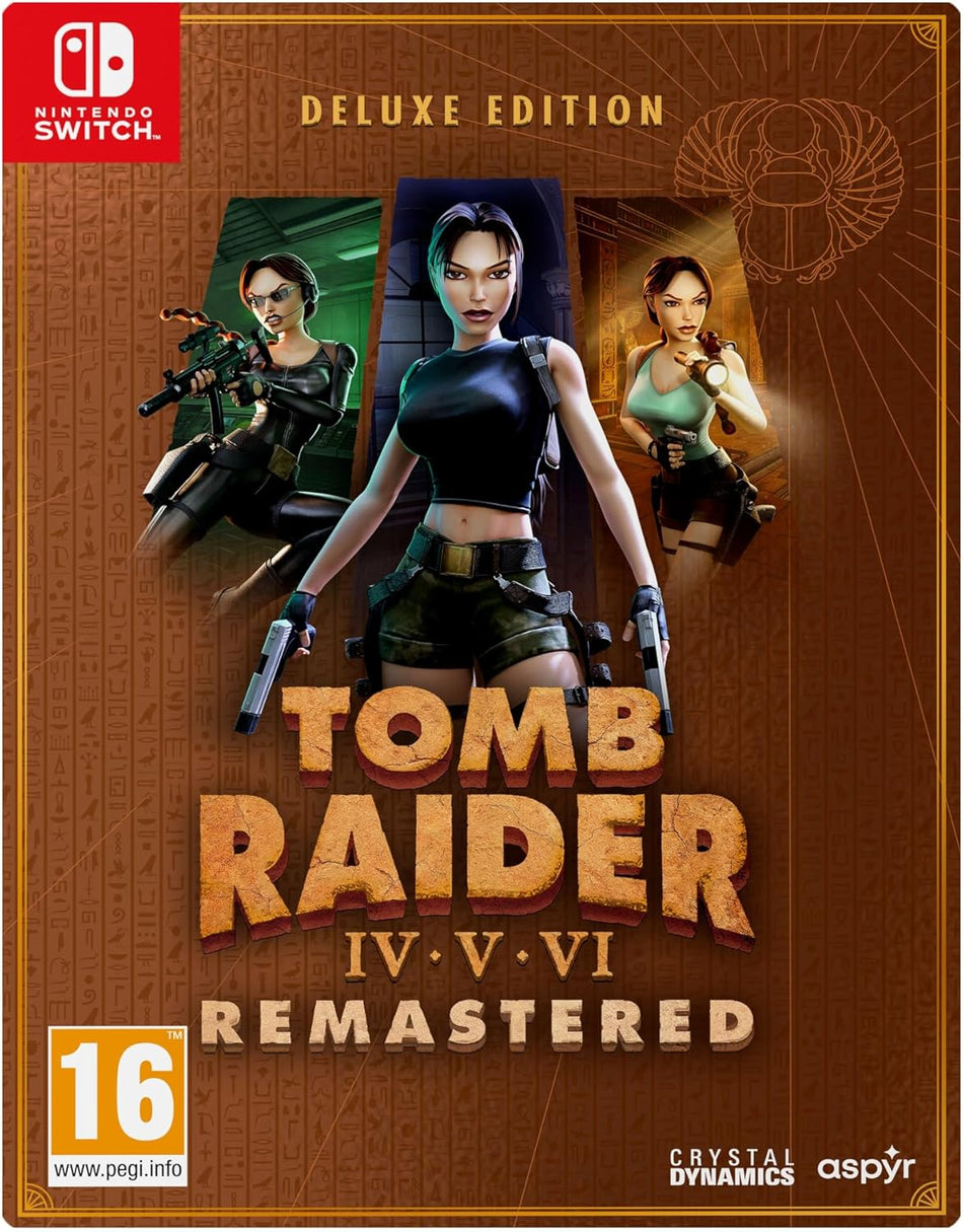 Tomb Raider IV-VI Remastered Starring Lara Croft Deluxe Edition (Nintendo Switch)