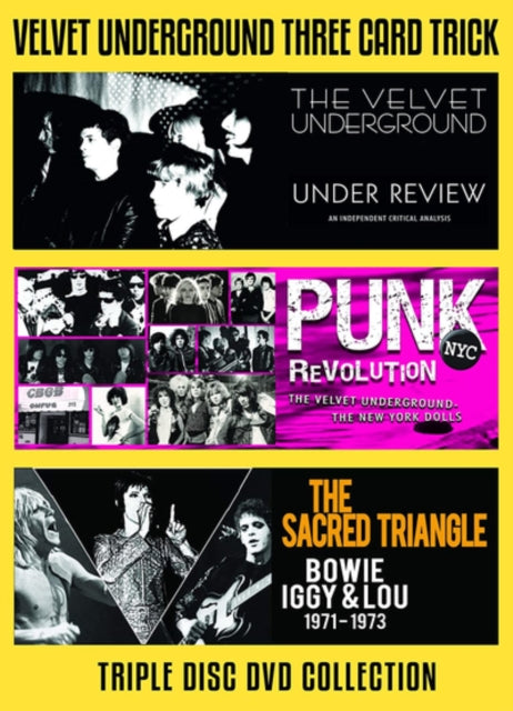 The Velvet Underground: Three Card Trick [DVD / Box Set]
