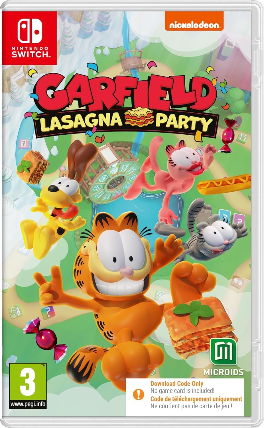 Garfield Lasagna Party (Nintendo Switch) (Code-in-Box)