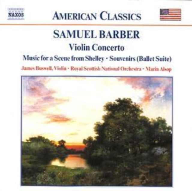 Violin Concerto/souvenirs (Alsop, Rsno, Buswell) [CD / Album]